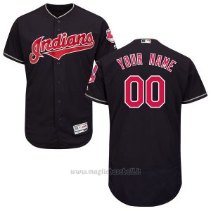 Maglia Cleveland Indians Personalizzate Nero
