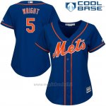 Maglia Baseball Donna New York Mets David Wright Cool Base Royal