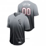 Maglia Baseball Uomo Chicago White Sox Personalizzate Fade Autentico Nero