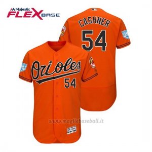 Maglia Baseball Uomo Baltimore Orioles Andrew Cashner Flex Base Entrenamiento De Primavera 2019 Arancione