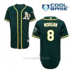 Maglia Baseball Uomo Oakland Athletics Joe Morgan 8 Verde Alterner Cool Base