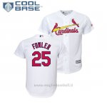 Maglia Baseball Bambino St. Louis Cardinals Dexter Fowler Cool Base Majestic 1ªBianco