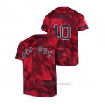 Maglia Baseball Hombre Boston Red Sox David Price Camuffamento Autentico Collezione Rosso