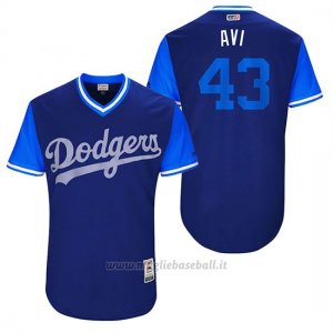 Maglia Baseball Uomo Los Angeles Dodgers 2017 Little League World Series Luis Avilan Royal