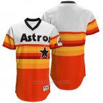 Maglia Baseball Uomo Houston Astros Arancione Turn Back The Clock