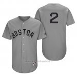 Maglia Baseball Uomo Boston Red Sox Xander Bogaerts Grigio Turn Back The Clock Autentico