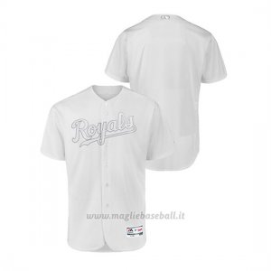 Maglia Baseball Uomo Kansas City Royals 2019 Players Weekend Bianco Autentico