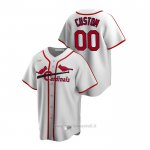 Maglia Baseball Uomo St. Louis Cardinals Personalizzate Cooperstown Collection Primera Bianco