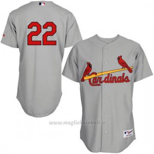Maglia Baseball Uomo St. Louis Cardinals Jason Heyward Grigio Autentico Turn Back The Clock