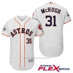 Maglia Baseball Uomo Houston Astros 2017 World Series Collin Mchugh Bianco Flex Base
