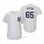 Maglia Baseball Bambino New York Yankees James Paxton Cooperstown Collection Primera Bianco