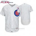 Maglia Baseball Uomo Chicago Cubs Bianco 2018 Dia de la Madre Flex Base