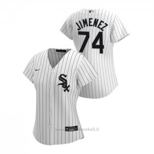 Maglia Baseball Donna Chicago White Sox Eloy Jimenez 2020 Replica Primera Bianco
