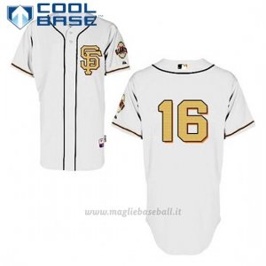 Maglia Baseball Uomo San Francisco Giants Angel Pagan 16 Crema Cool Base