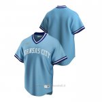 Maglia Baseball Uomo Kansas City Royals Cooperstown Collection Blu