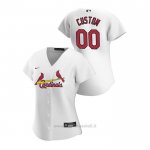 Maglia Baseball Donna St. Louis Cardinals Personalizzate 2020 Replica Primera Bianco