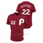 Maglia Baseball Uomo Philadelphia Phillies 22 Andrew Mccutchen 1979 Saturday Night Special Autentico Rosso
