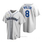 Maglia Baseball Uomo Seattle Mariners Donovan Walton Cooperstown Collection Home Bianco