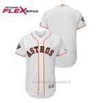 Maglia Baseball Uomo Houston Astros 2019 World Series Bound Flex Base Bianco