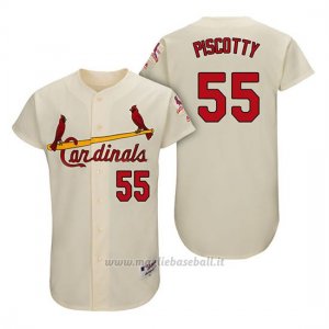 Maglia Baseball Uomo St. Louis Cardinals Stephen Piscotty Crema 1967 Turn Back The Clock Autentico