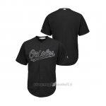 Maglia Baseball Uomo Baltim Ore Orioles 2019 Players Weekend Replica Nero