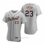 Maglia Baseball Uomo Detroit Tigers Kirk Gibson Autentico 2020 Road Grigio