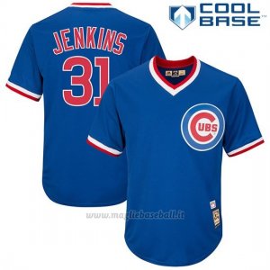 Maglia Baseball Uomo Chicago Cubs 31 Fergie Jenkins Cool Base