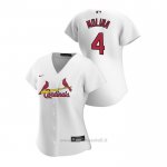 Maglia Baseball Donna St. Louis Cardinals Yadier Molina 2020 Replica Primera Bianco