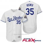 Maglia Baseball Uomo Kansas City Royals Eric Hosmer Bianco 50th Season Spanish Flex Base