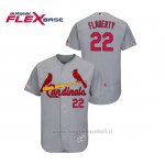 Maglia Baseball Uomo St. Louis Cardinals Jack Flaherty 150th Aniversario Patch Autentico Flex Base Grigio