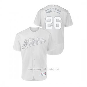 Maglia Baseball Uomo Oakland Athletics Matt Chapman 2019 Players Weekend Autentico Bianco