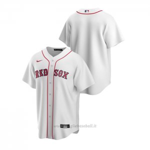 Maglia Baseball Uomo Boston Red Sox Replica Primera Bianco