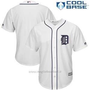 Maglia Baseball Uomo Detroit Tigers 2017 Estrellas y Rayas Bianco Cool Base