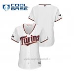 Maglia Baseball Donna Minnesota Twins 2019 Postseason Cool Base Bianco