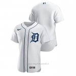 Maglia Baseball Uomo Detroit Tigers Autentico Bianco