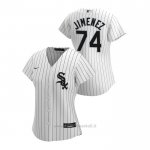 Maglia Baseball Donna Chicago White Sox Eloy Jimenez 2020 Replica Primera Bianco