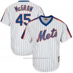 Maglia Baseball Uomo New York Mets Tug Mcgraw Bianco Cooperstown Collezione