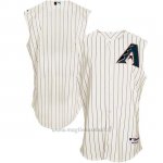 Maglia Baseball Uomo Arizona Diamondbacks Bianco Turn Back The Clock Cream