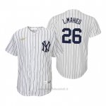 Maglia Baseball Bambino New York Yankees Dj Lemahieu Cooperstown Collection Primera Bianco