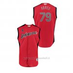 Maglia Baseball Bambino Chicago Chicago White Sox 2019 All Star Game Player American League Jose Abreu Rosso