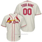 Maglia St. Louis Cardinals Personalizzate Bianco2