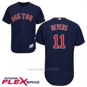 Maglia Baseball Uomo Boston Red Sox Rafael Devers Blu Alterner Flex Base