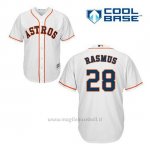 Maglia Baseball Uomo Houston Astros Colby Rasmus 28 Bianco 1ªCool Base