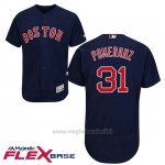 Maglia Baseball Uomo Boston Red Sox 31 Drew Pomeranz Blu Alterner Flex Base