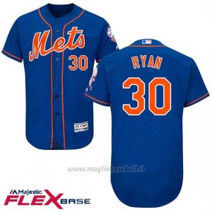 Maglia Baseball Uomo New York Mets Nolan Ryan Flex Base Alterner