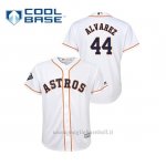 Maglia Baseball Bambino Houston Astros 44 Y Ordan Alvarez 2019 World Series Bound Cool Base Bianco