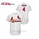 Maglia Baseball Uomo St. Louis Cardinals 4 Yadier Molina Hispanic Heritage 2019 Flex Base Bianco
