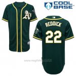 Maglia Baseball Uomo Oakland Athletics Josh Rossodick 22 Verde Alterner Cool Base