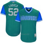 Maglia Baseball Uomo Seattle Mariners 2017 Little League World Series Carlos Ruiz Aqua