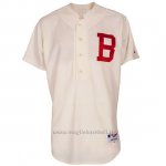 Maglia Baseball Uomo Atlanta Braves Turn Back The Clock Crema
